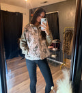 In the woods camo puffer vest