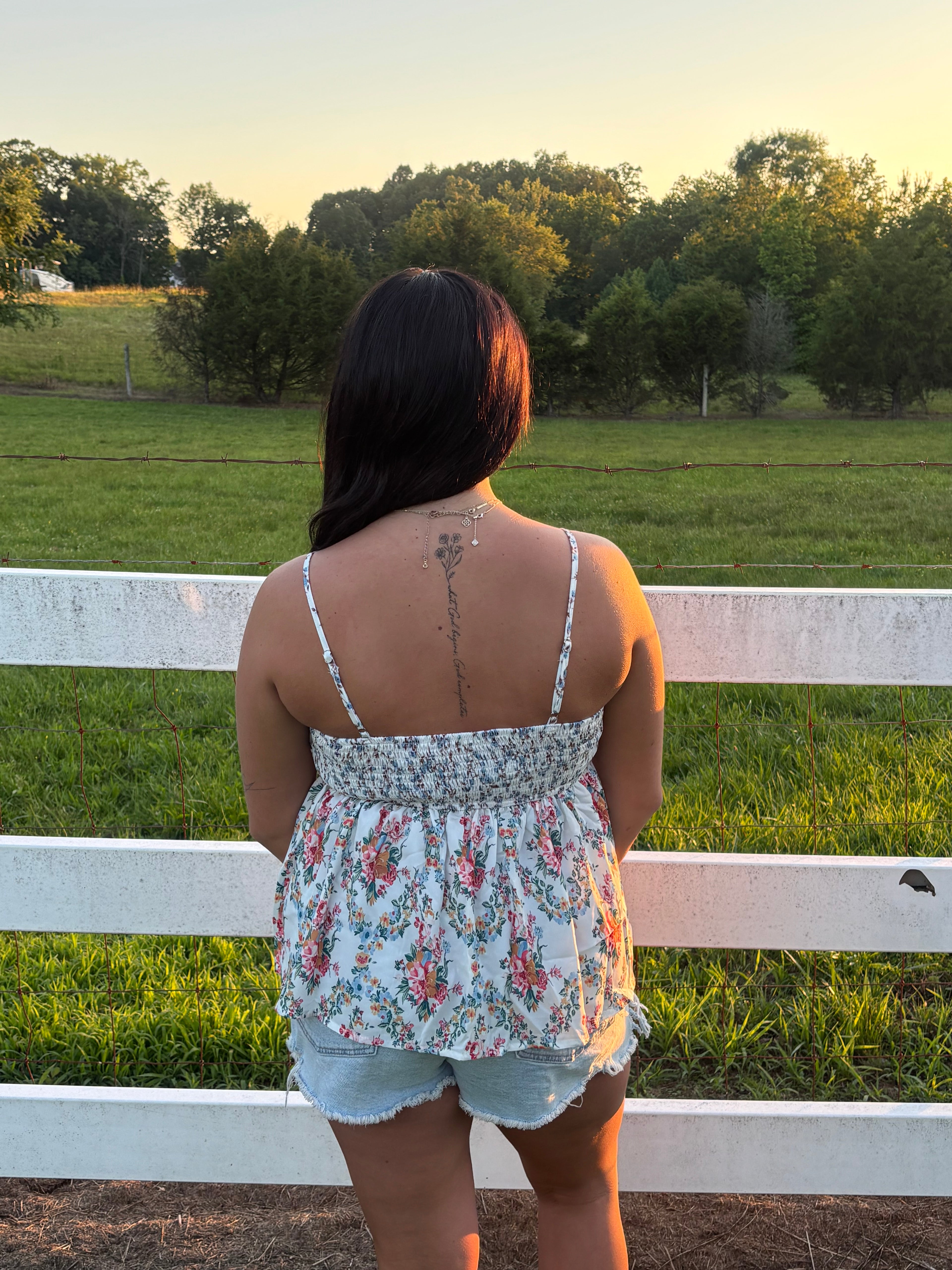 wildflowers tank
