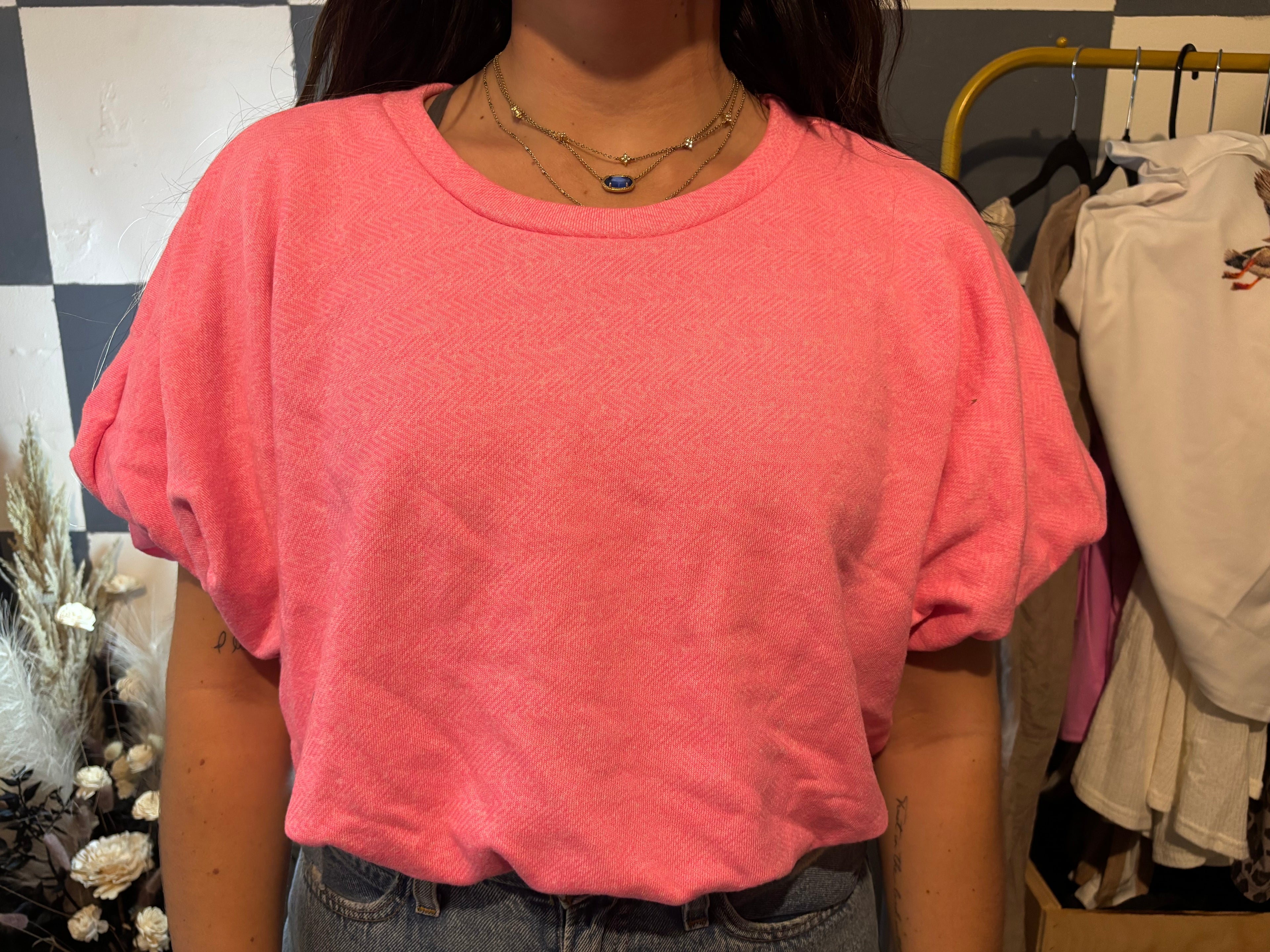 Pink & Bubbly Top