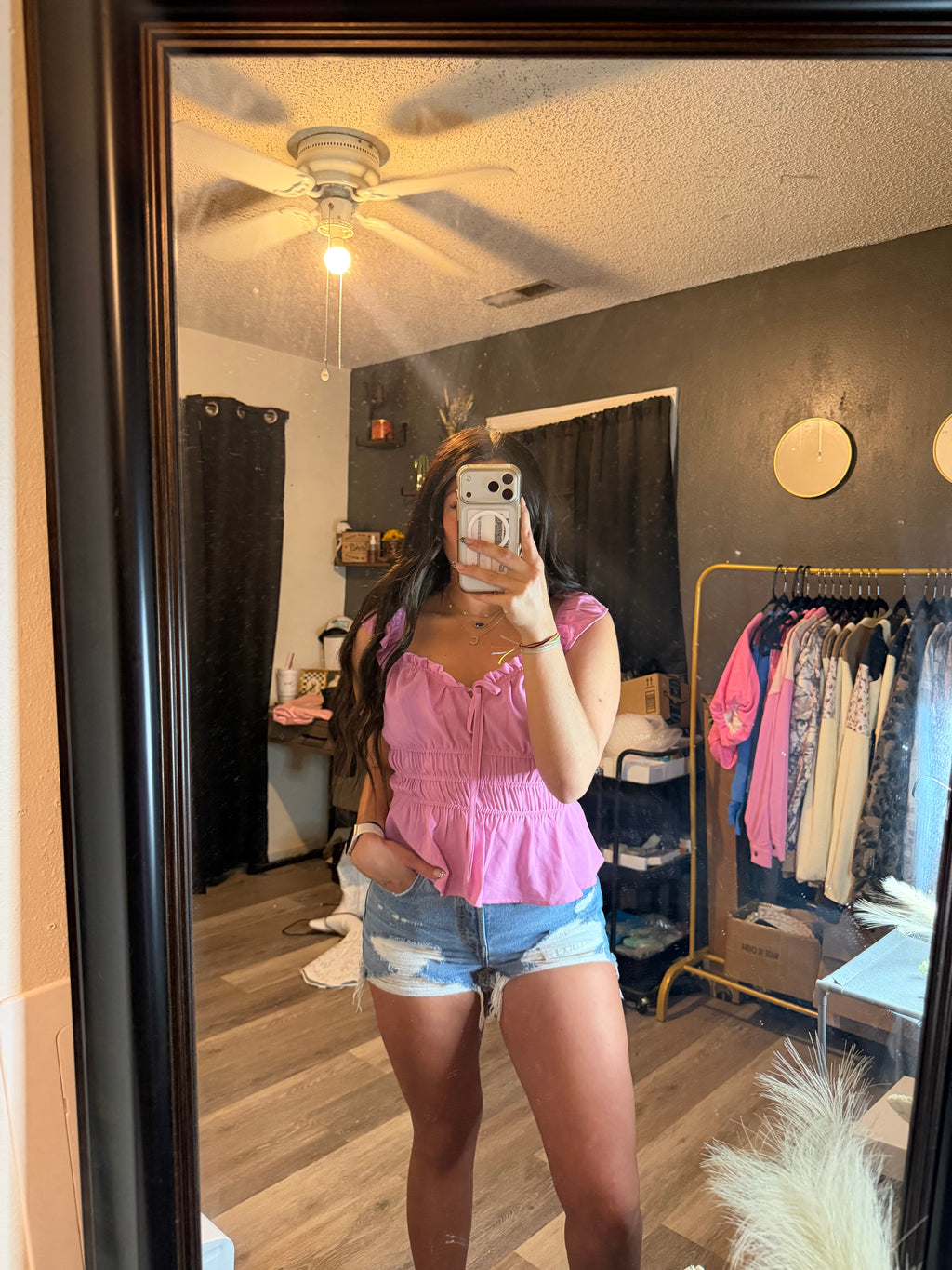 Cowgirl Charm Ruffle Top