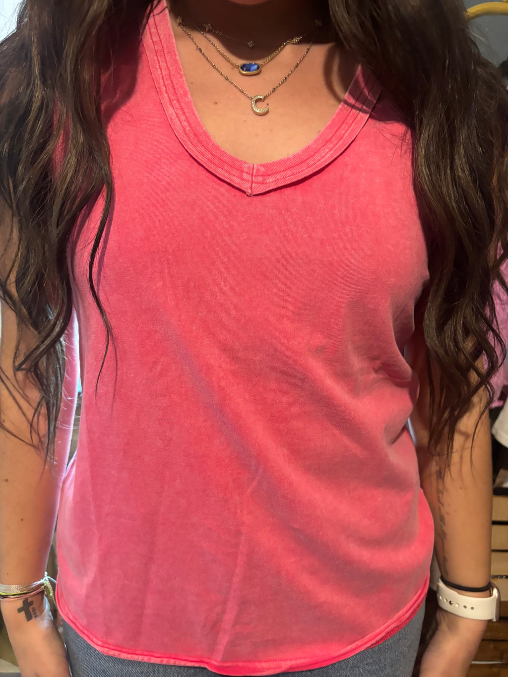 pretty in pink top
