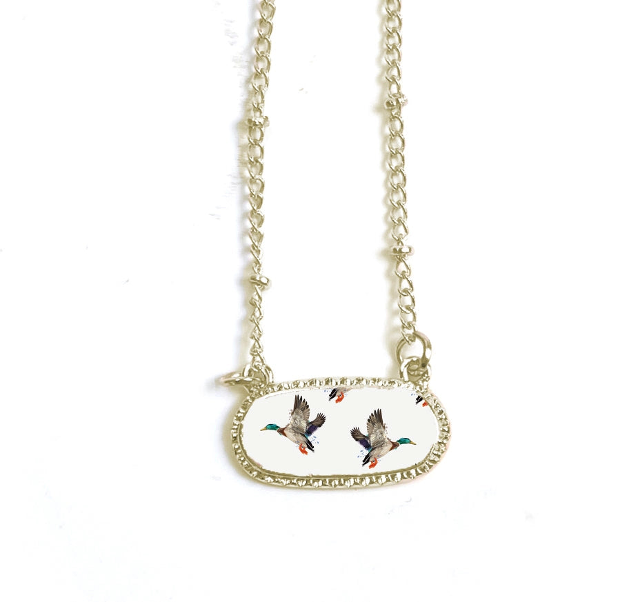 Mallard Girl Necklace