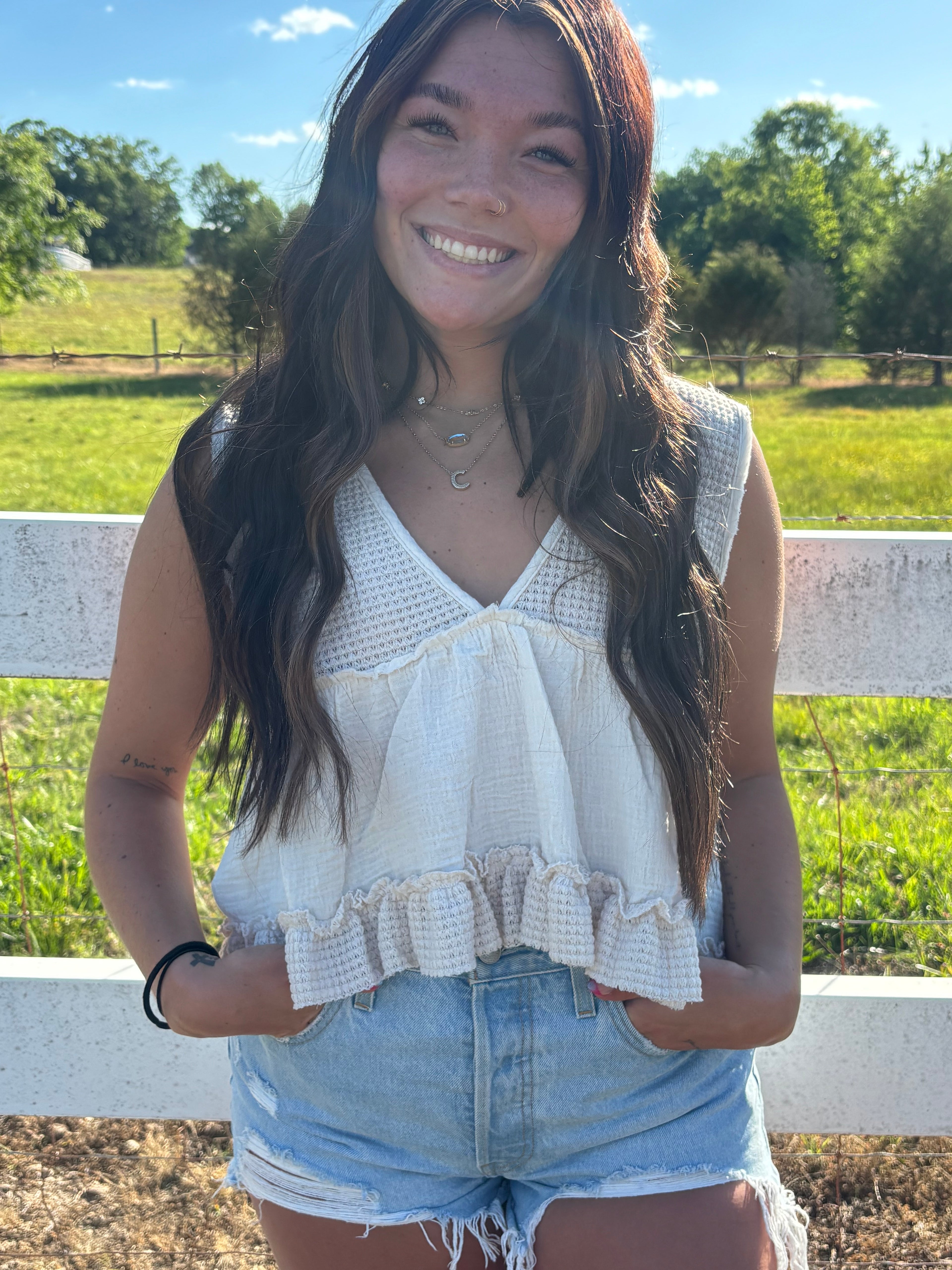 Pol Top (white)