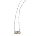 Keeping Camo - Silver Necklace