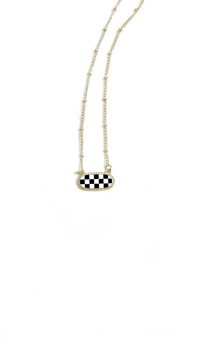 check me out - Gold NECKLACE