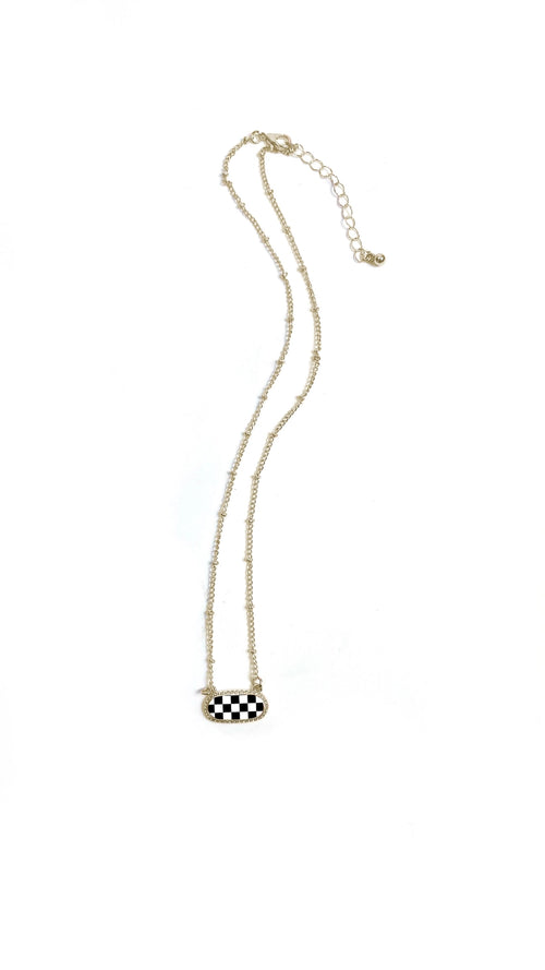 check me out - Gold NECKLACE