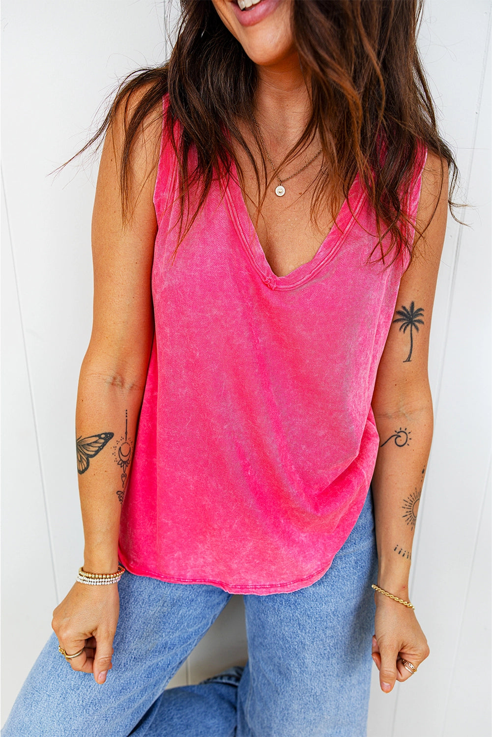 pretty in pink top