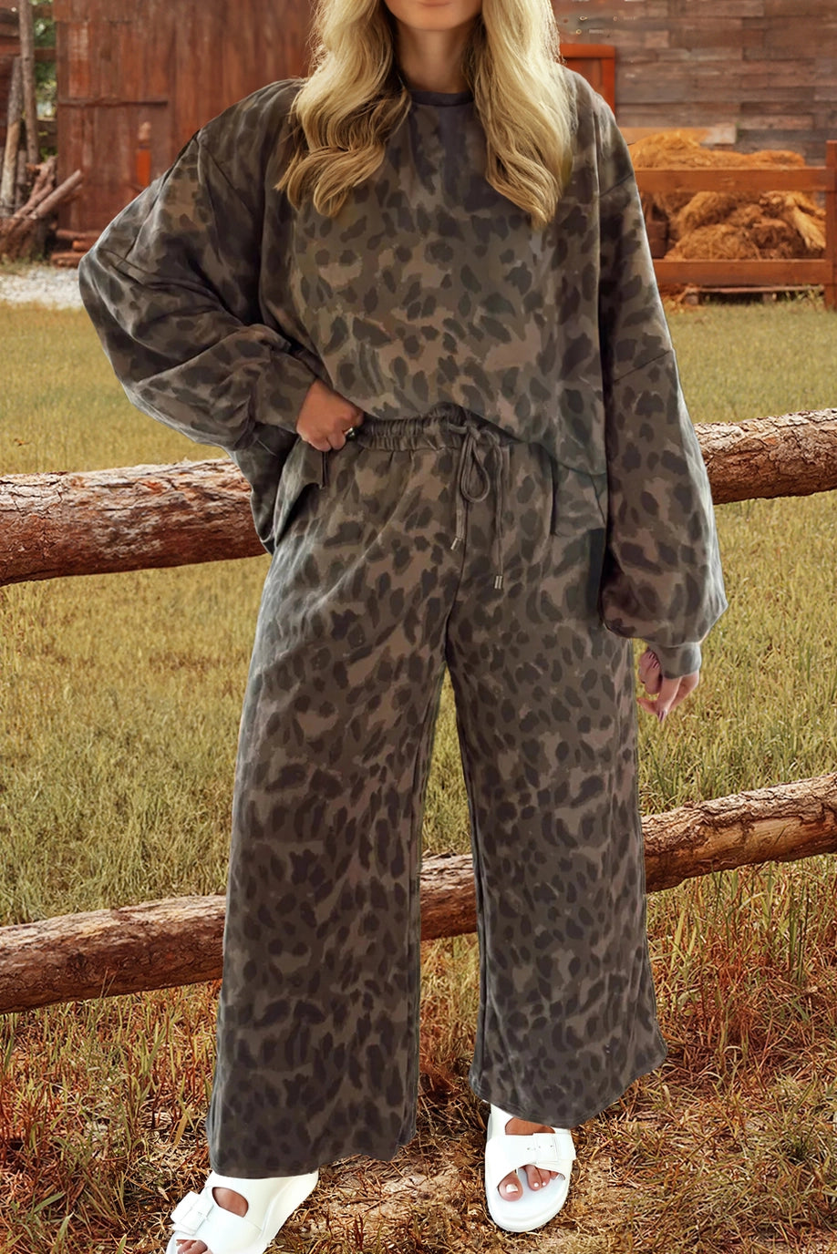 The leopard barrel set